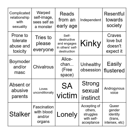 YUUKI HAIKI BINGO Card