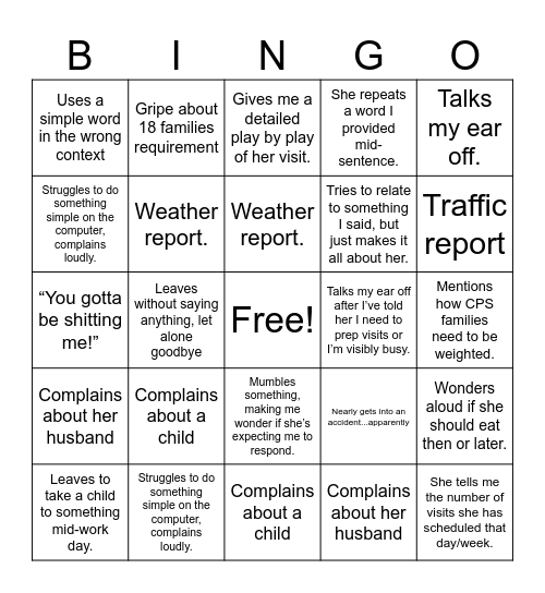 12/22/2025 Bingo Card