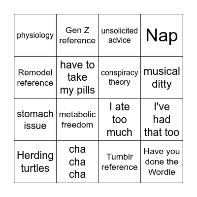 Krippner Christmas Bingo Card