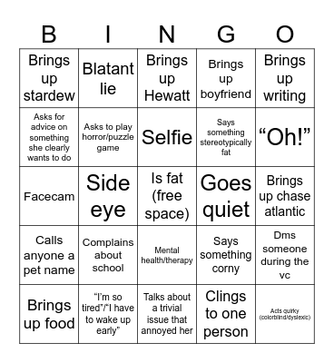 Whale Bingo (V2) Bingo Card