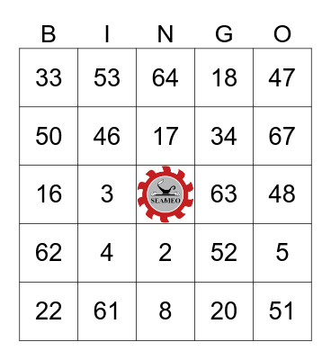 SEAMEO  Bingo Card