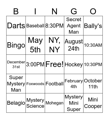 Foxwoods Bingo Schedule December 2019