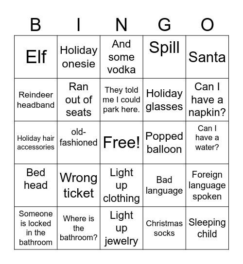 Naug 2025 Final Bingo Card