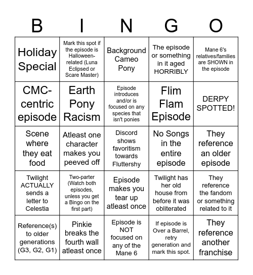 barbeque.one/mlp BINGO Card