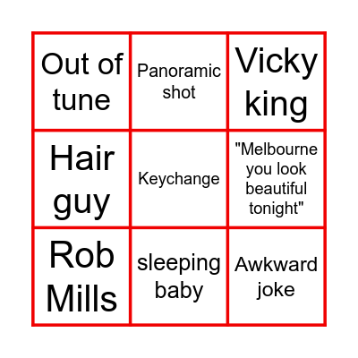 carols by candlelight Bingo Card