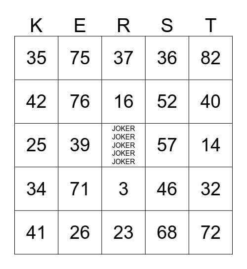 BIJZONDERE BUURT HET GANZENHOF Bingo Card