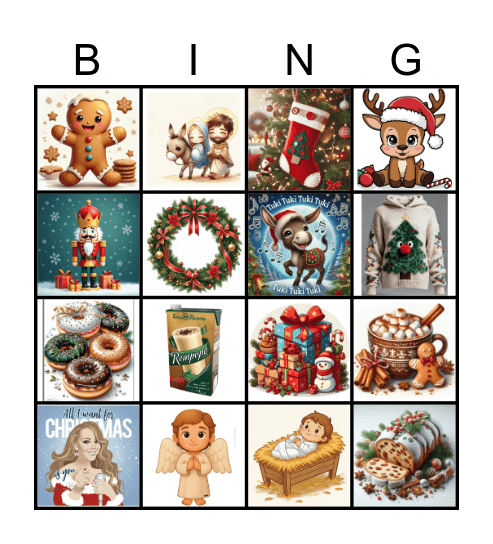 BINGO NAVIDEÑO Bingo Card