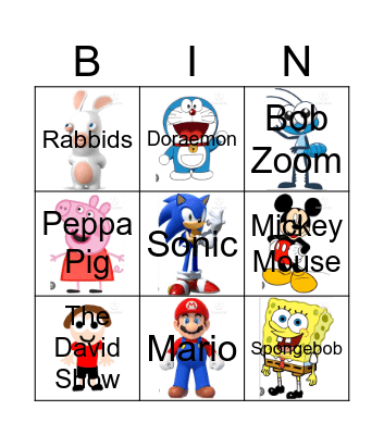 Imsuperdum0iq's Contestants Bingo Card