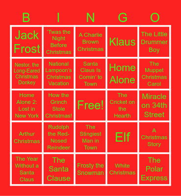 SJH SECURITY CHRISTMAS RADIO BINGO Card