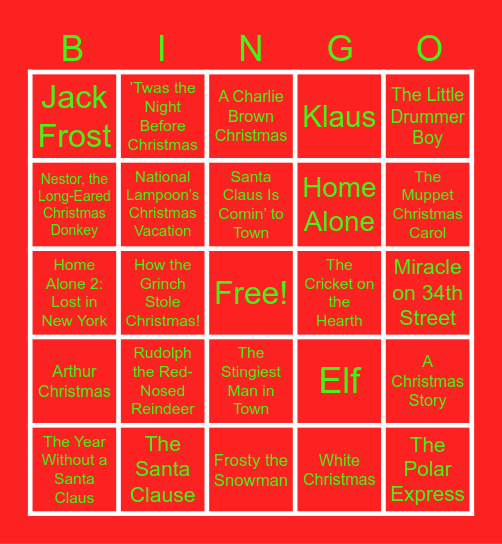SJH SECURITY CHRISTMAS RADIO BINGO Card