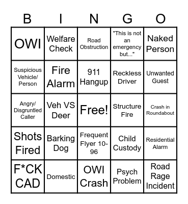 CHRISTMAS DISPATCH BINGO Card