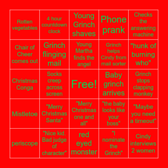 Movie Bingo Card