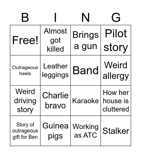 Joy Christmas bingo Card