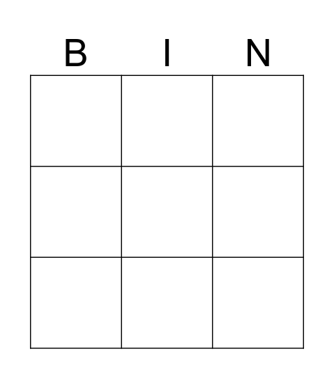 Plesnivá číňanka Bingo Card