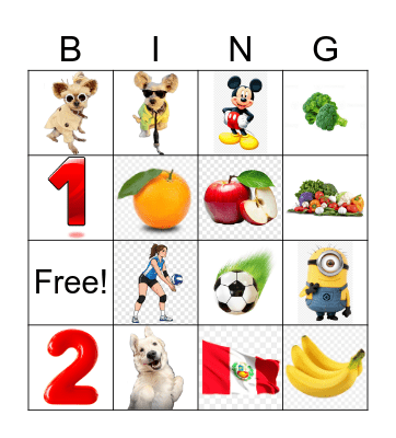 Navidad 2025 Bingo Card