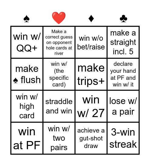 Shuffle (the gifts) and deal! Bingo Card