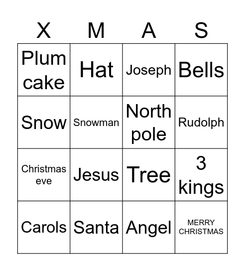 Bingo! Bingo Card