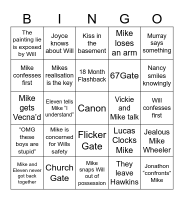 Bylerrrrrr Bingo Card