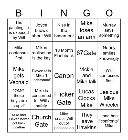 Bylerrrrrr Bingo Card