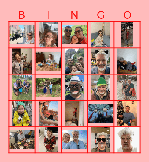 Wiänachts - Bingo mit Göldi, Ereqi und Kupper Bingo Card