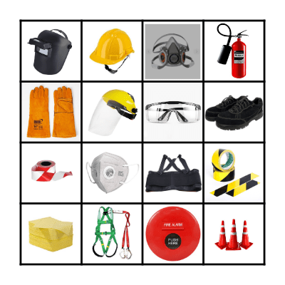 BINGO SAFETY Bingo Card