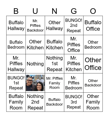 BUNGO!!! Bingo Card