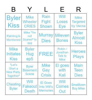 Vol 2 Bingo Card