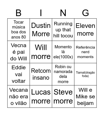 Cinema 2 Bingo Card