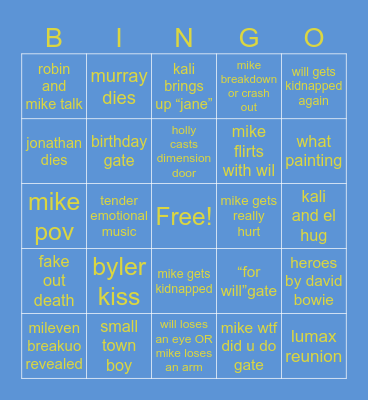 st vol 2 Bingo Card