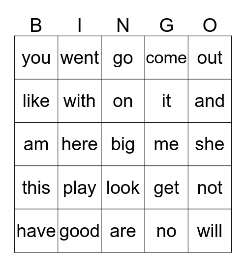 Eneilys Bingo Card