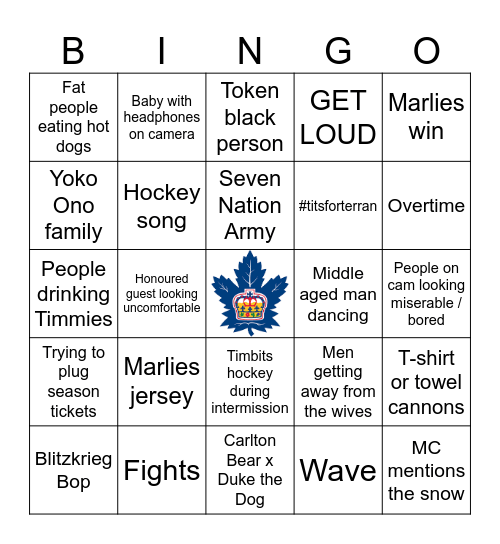 MAH LEES Bingo Card