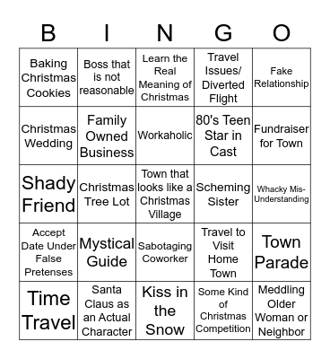 Amanda & Tiff's Christmas 2016!! Bingo Card