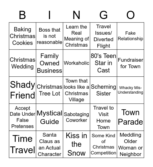 Amanda & Tiff's Christmas 2016!! Bingo Card