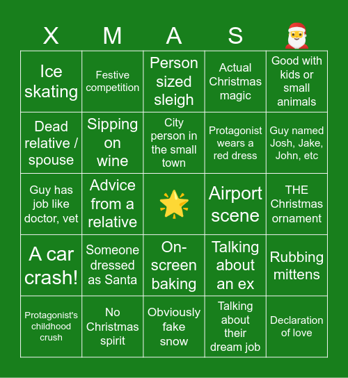 Christmas 2025 Bingo Card