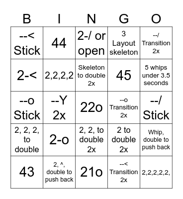 Christmas 2025 Tumbling Bingo Card
