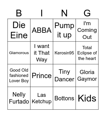 Queengo (ultimative queer Bingo) Bingo Card