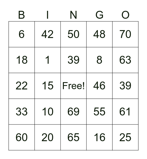 CHRISTMAS PARTY 2025 Bingo Card