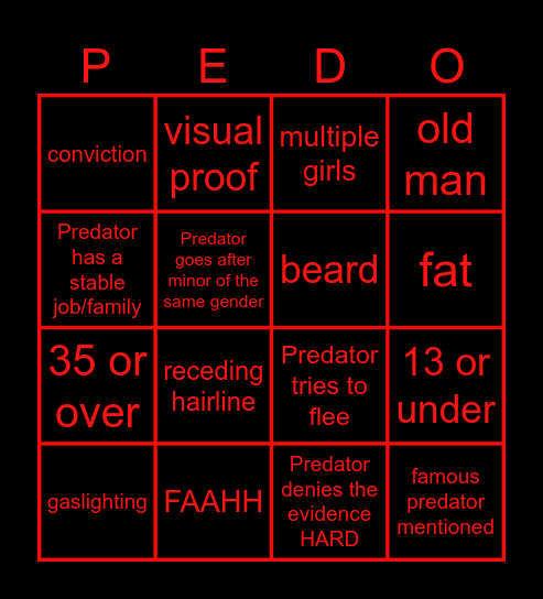 AAAAAHHHHHH Bingo Card