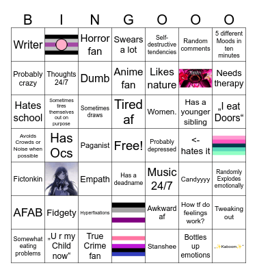 🪻~S1lly_Sh4d3~🪻 Bingo Card