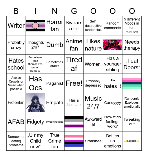 🪻~S1lly_Sh4d3~🪻 Bingo Card