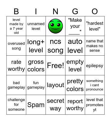 Recent tab bingo.... Bingo Card