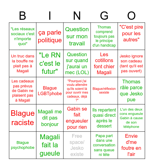Bingo chiens de la casse Bingo Card