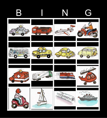 Toys Bingo Card
