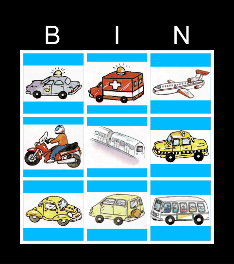 Toys Bingo Card