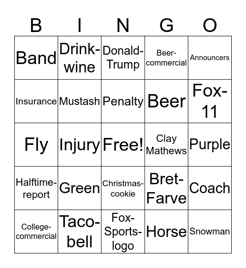 Akv Bingo Card