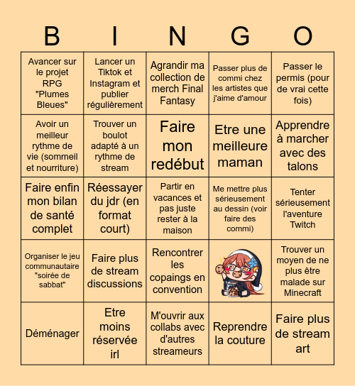 Bingogogogo 2026 Bingo Card