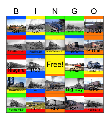 American Engines that I would like to bring back to life after John will say "Wave Bye Bye to Tonka Construction for Life" one day Bingo Card