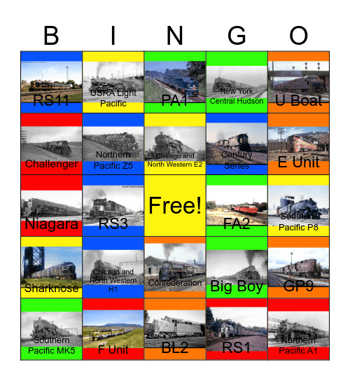 American Engines that I would like to bring back to life after John will say "Wave Bye Bye to Tonka Construction for Life" Bingo Card