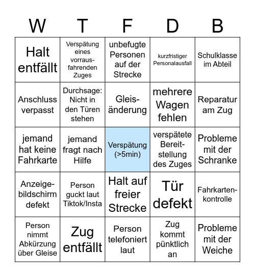 DB-Bingo Card