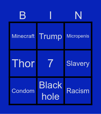 Infinite craft Bingo Card
